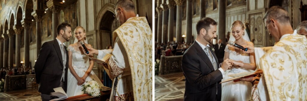 Promesse sposi in elegante matrimonio a Palermo da Bruxelles